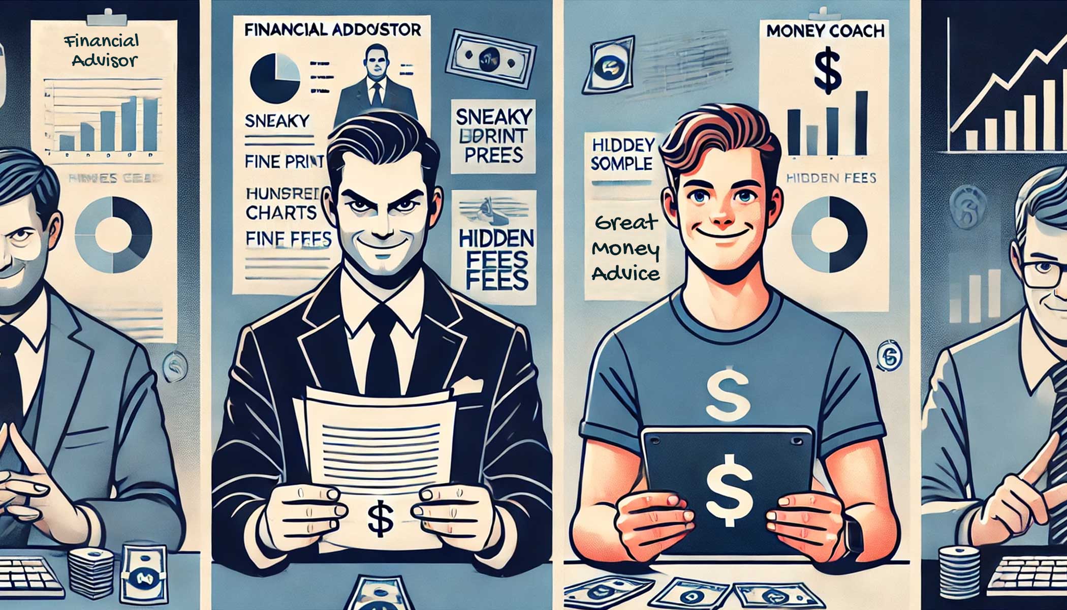 How Financial Coaches Stack Up Against Costly Financial Advisors